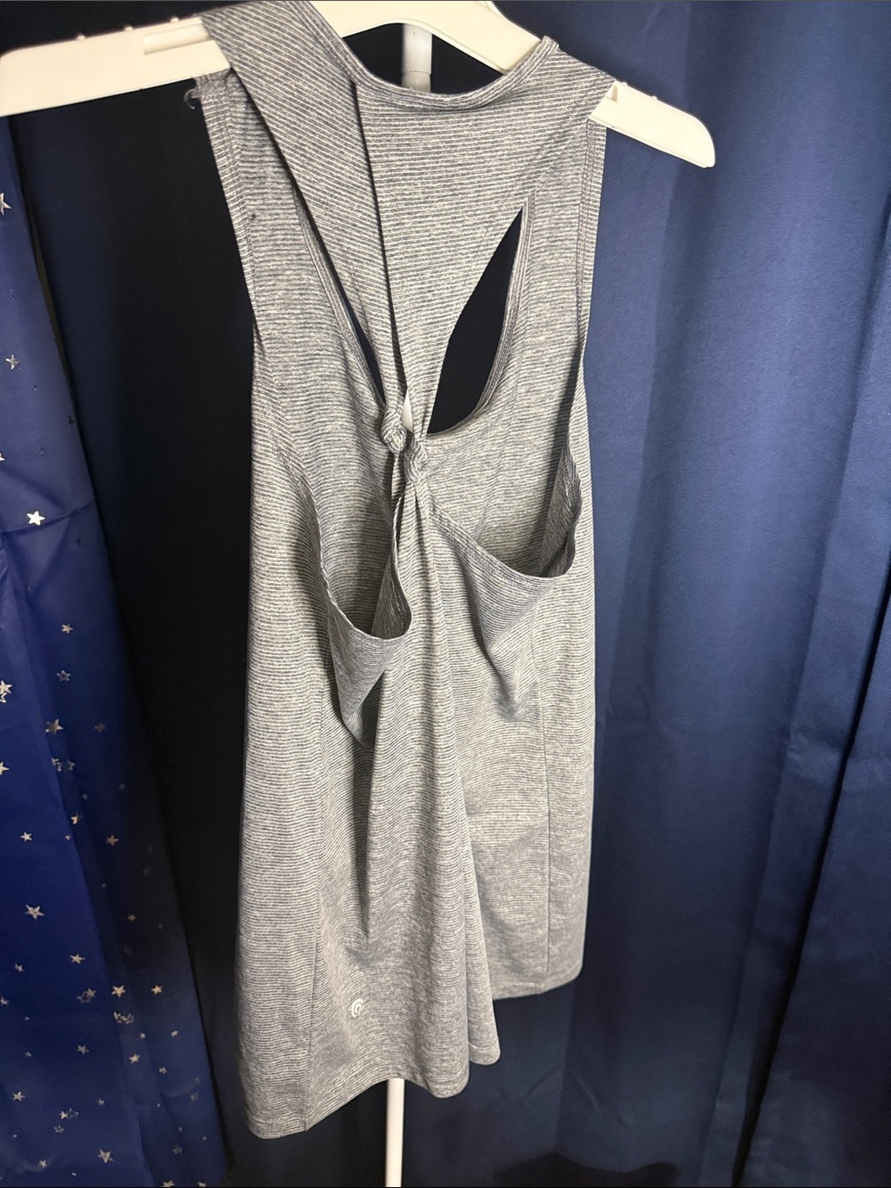 Champion Grey Ribbed Racerback Tank Top - Picture 2 of 3